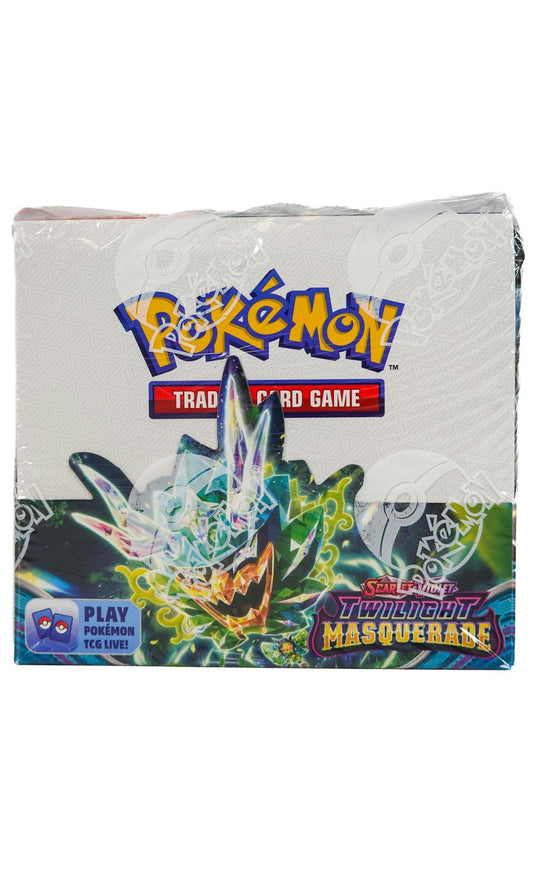 Pokemon TCG Scarlet & Violet Twilight Masquerade Booster Box 36X packs (New Sealed)