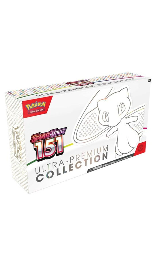 Pokemon TCG Scarlet & Violet UPC 151 Ultra‑Premium Collection Box (New Sealed)