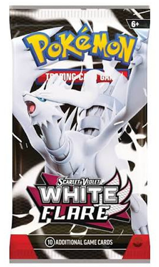 Pokemon TCG Scarlet & Violet White Flare 1X Booster Pack (New Sealed)