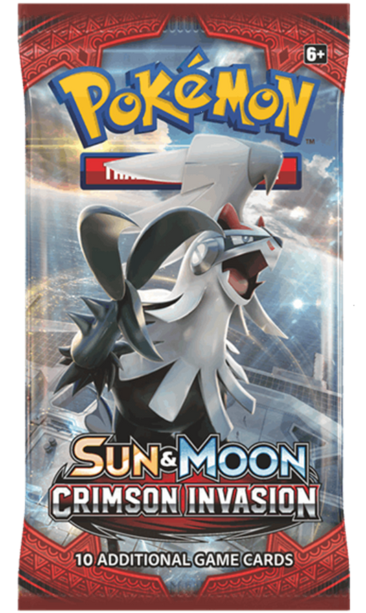 Pokemon TCG Sun & Moon Crimson Invasion Random Art (New Sealed)