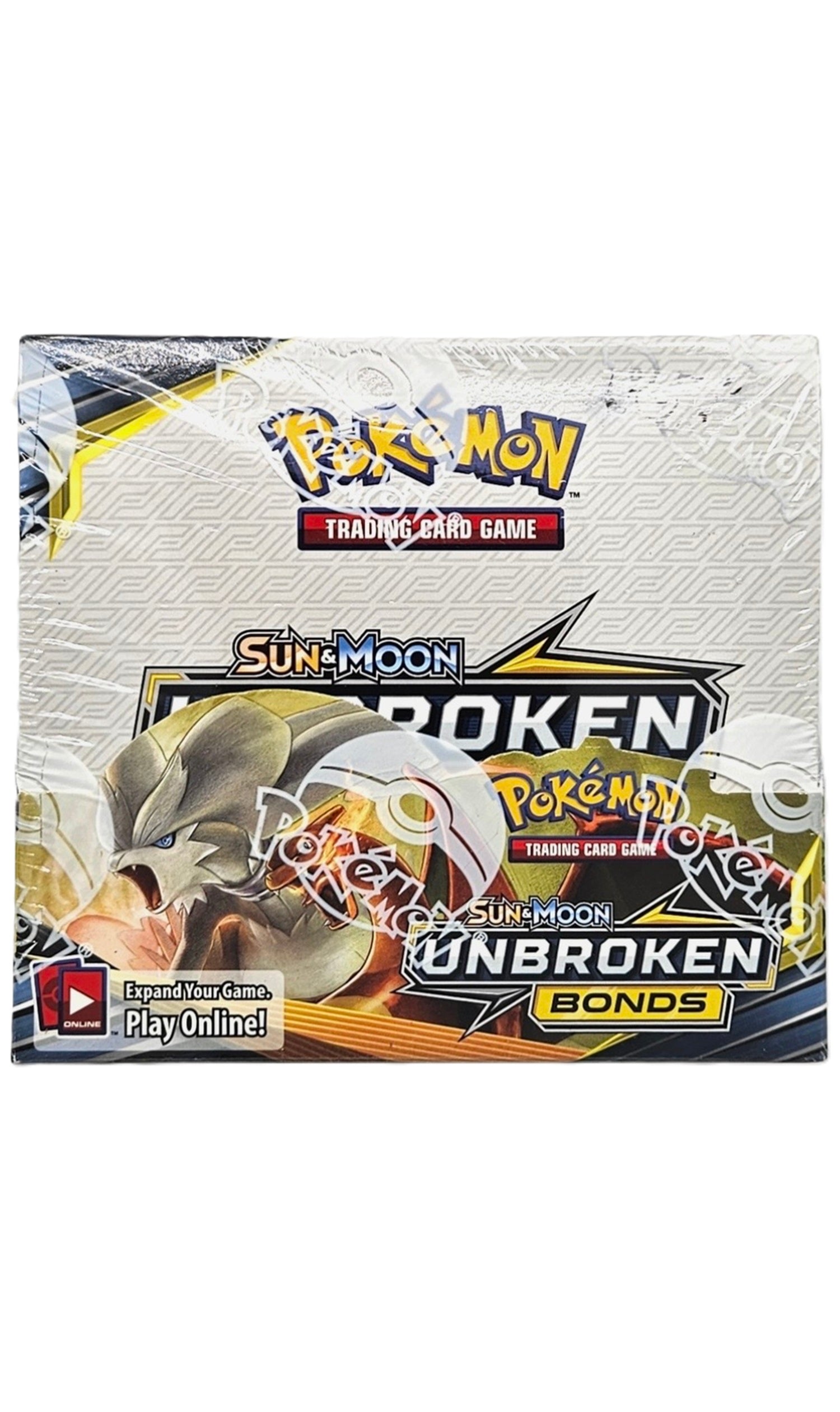 Pokemon TCG Sun & Moon Unbroken Bonds Booster Box With Acrylic (New Sealed)