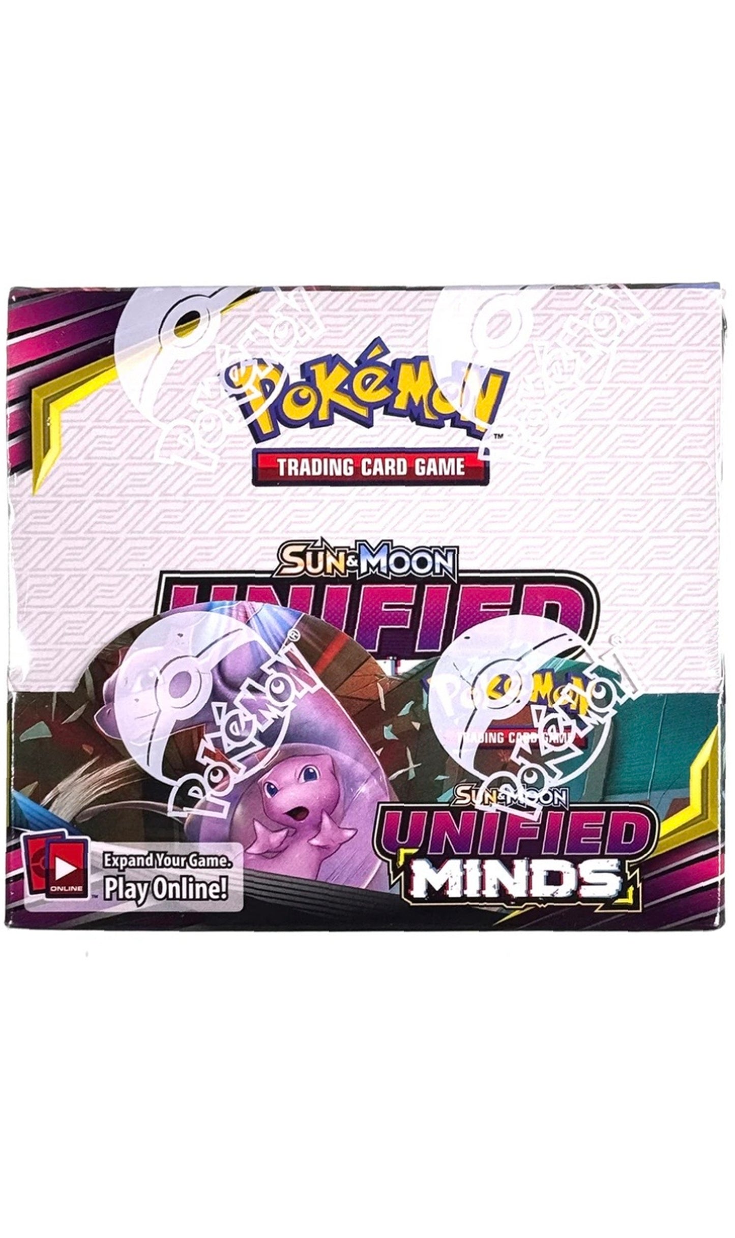 Pokemon TCG Sun & Moon Unified Minds Booster Box With Acrylic (New Sealed)