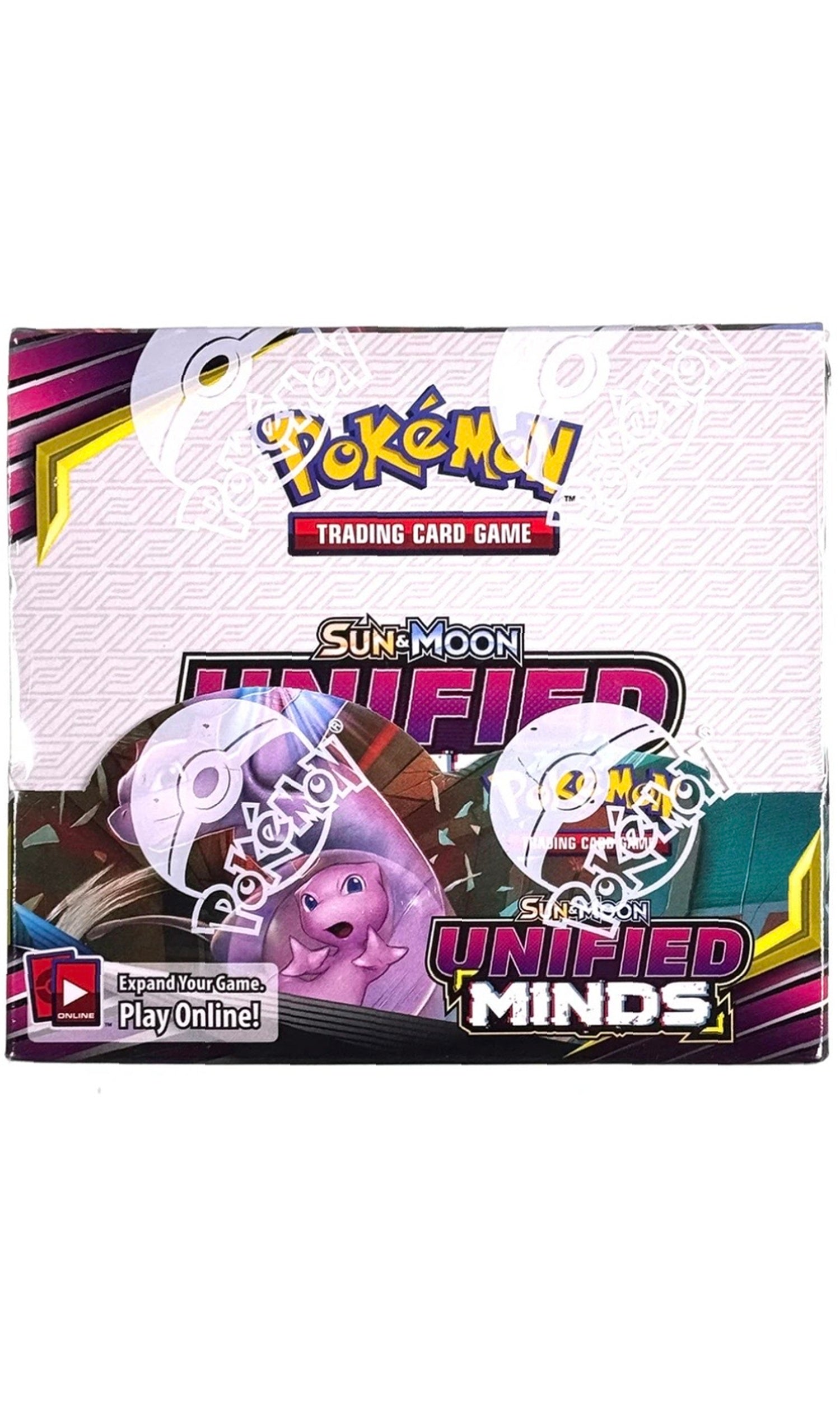 Pokemon TCG Sun & Moon Unified Minds Booster Box With Acrylic (New Sealed)