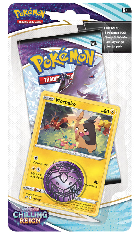 Pokemon TCG Sword & Shield Chilling Reign Blister Pack + Promo (New Sealed)
