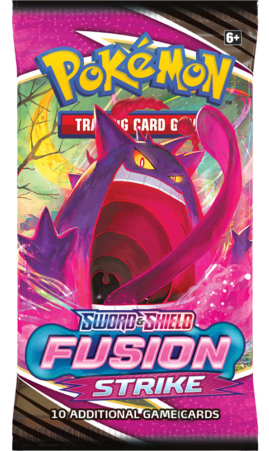 Pokemon TCG Sword & Shield Fusion Strike Booster Pack Random Art (New Sealed)