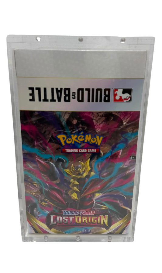 Pokemon TCG Sword & Shield Lost Origin Build & Battle Bundle 10X Box Display Case with Acrylic (New Sealed Case)