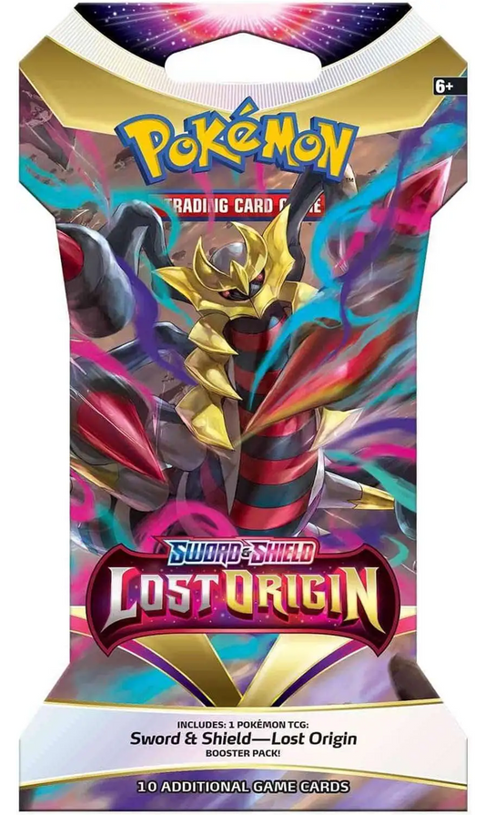 Pokemon TCG Sword & Shield Lost Origin Sleeved Booster Pack Random Art (New Sealed)