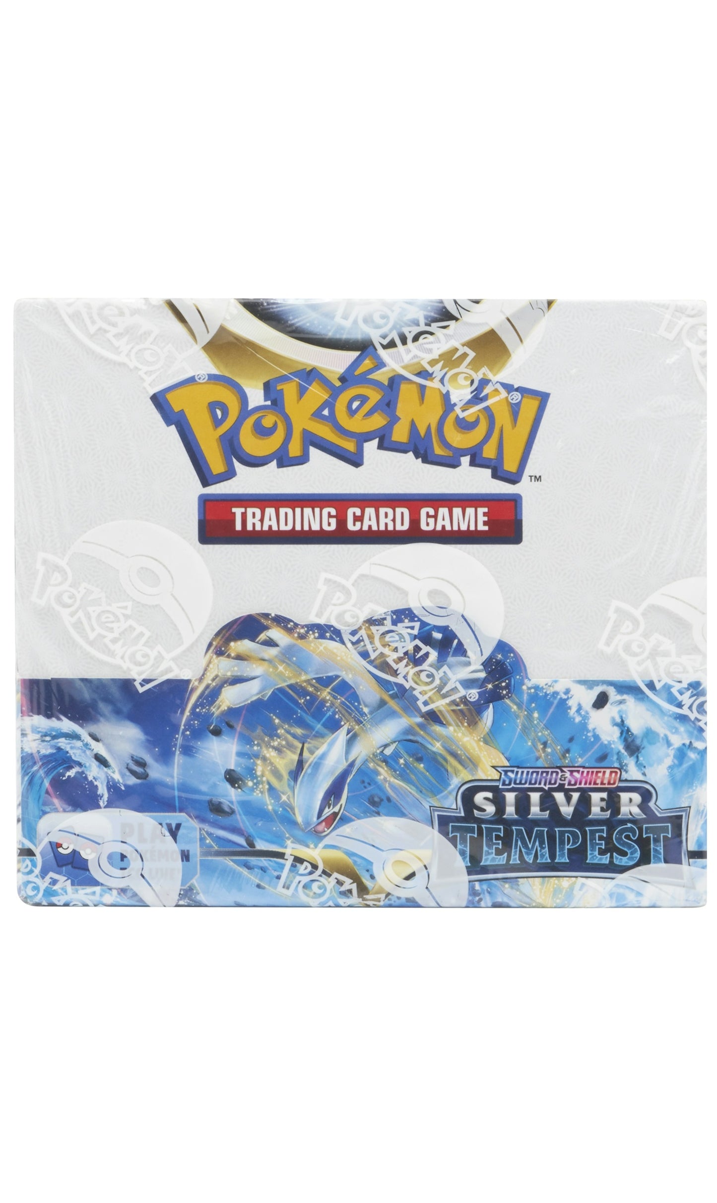 Pokemon TCG Sword & Shield Silver Tempest Booster Box With Sleeve Protector 36 Packs (New Sealed)