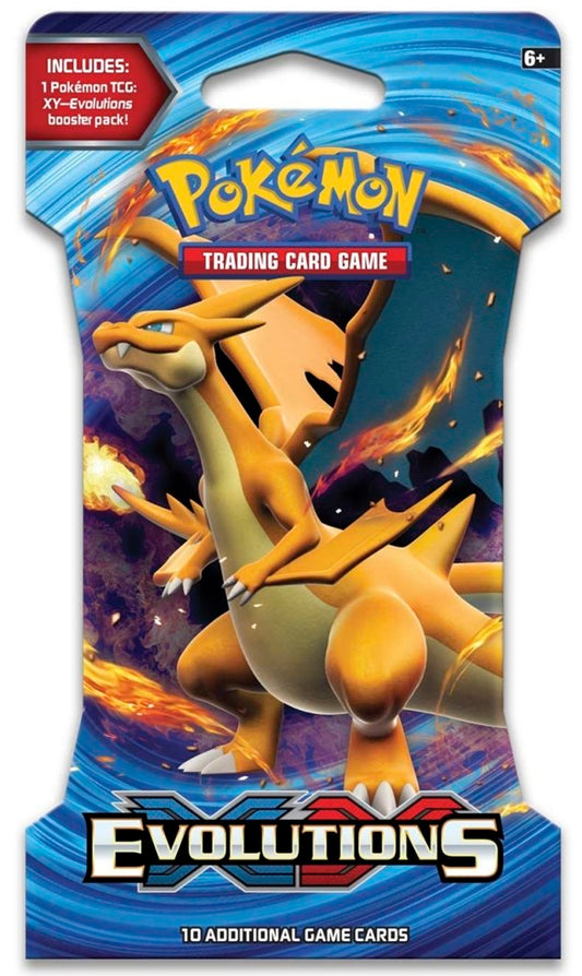 Pokemon TCG XY Evolutions Sleeved Booster Pack Random Art (New Sealed)