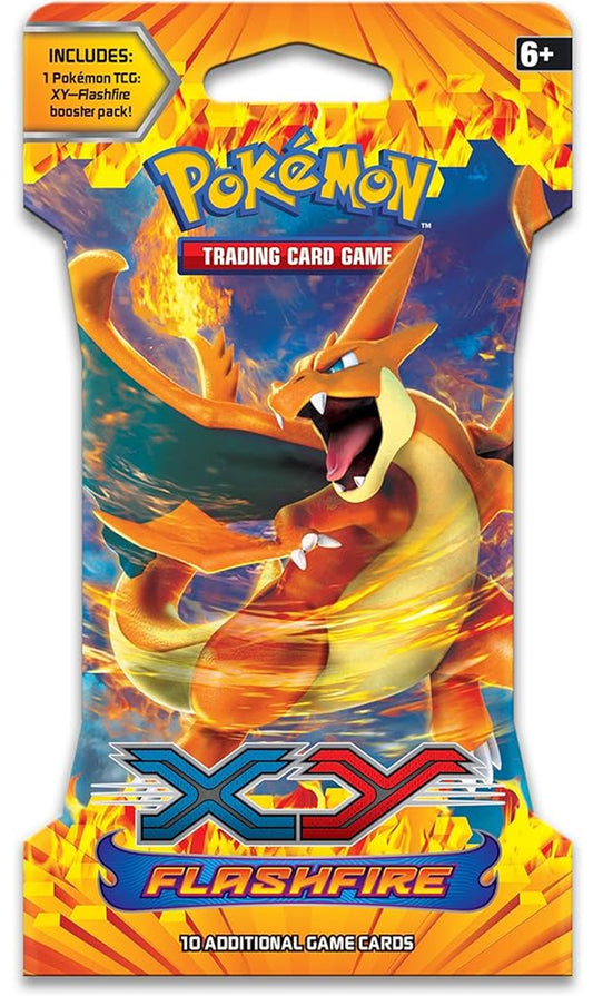 Pokemon TCG XY Flashfire 1X Sleeved Booster Random Art (New Sealed)